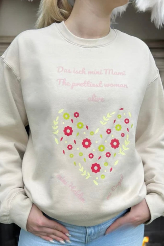 Pullover mit Druck | Thema Mutter