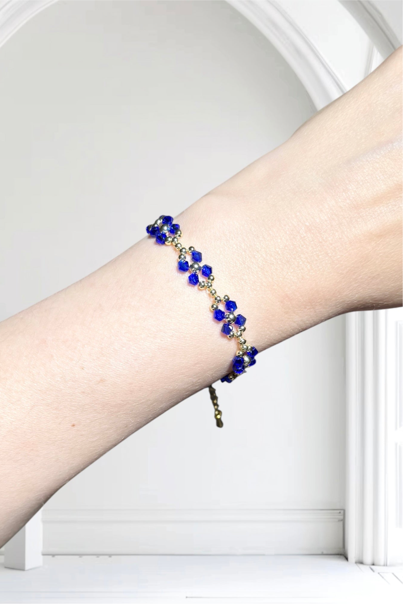 Blume `Retro` | Armband handgefertigt