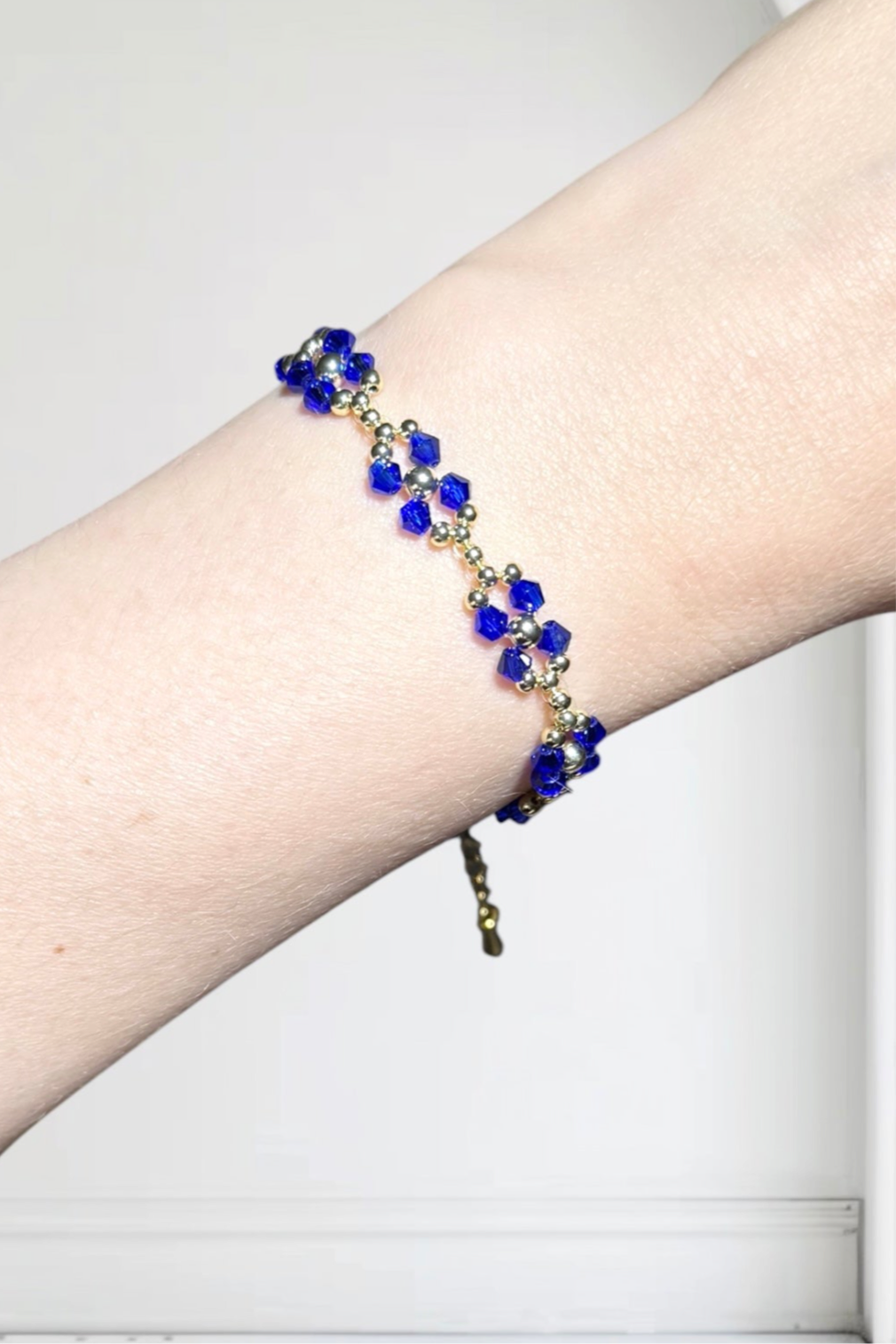 Blume `Retro` | Armband handgefertigt