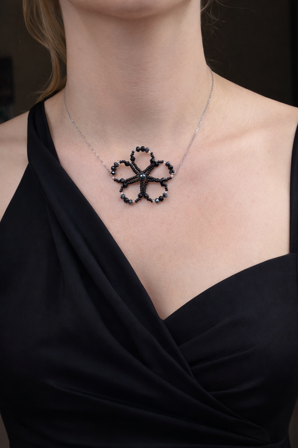 Blume | Halskette handgefertigt