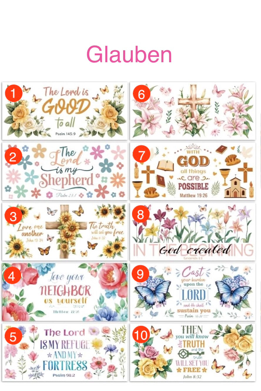 2. SCHRITT | Sticker Wählen