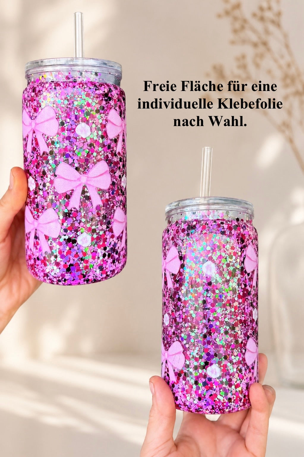 1. SCHRITT | Becher Wählen