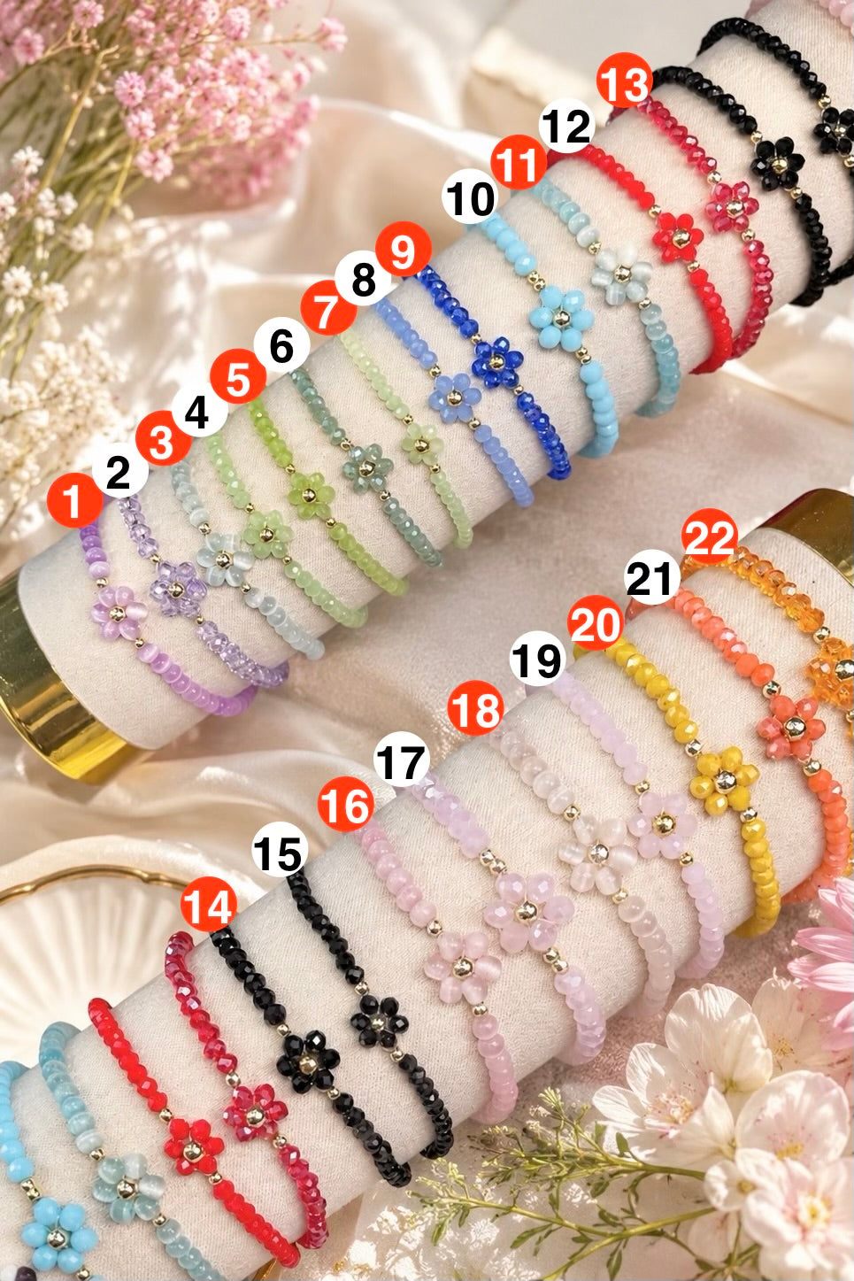 AKTION | Blume Armband handgefertigt