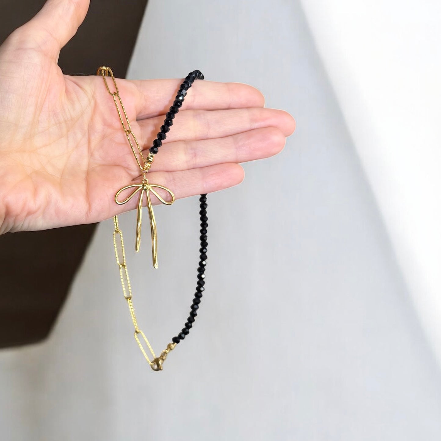 Schleife | Halskette handgefertigt