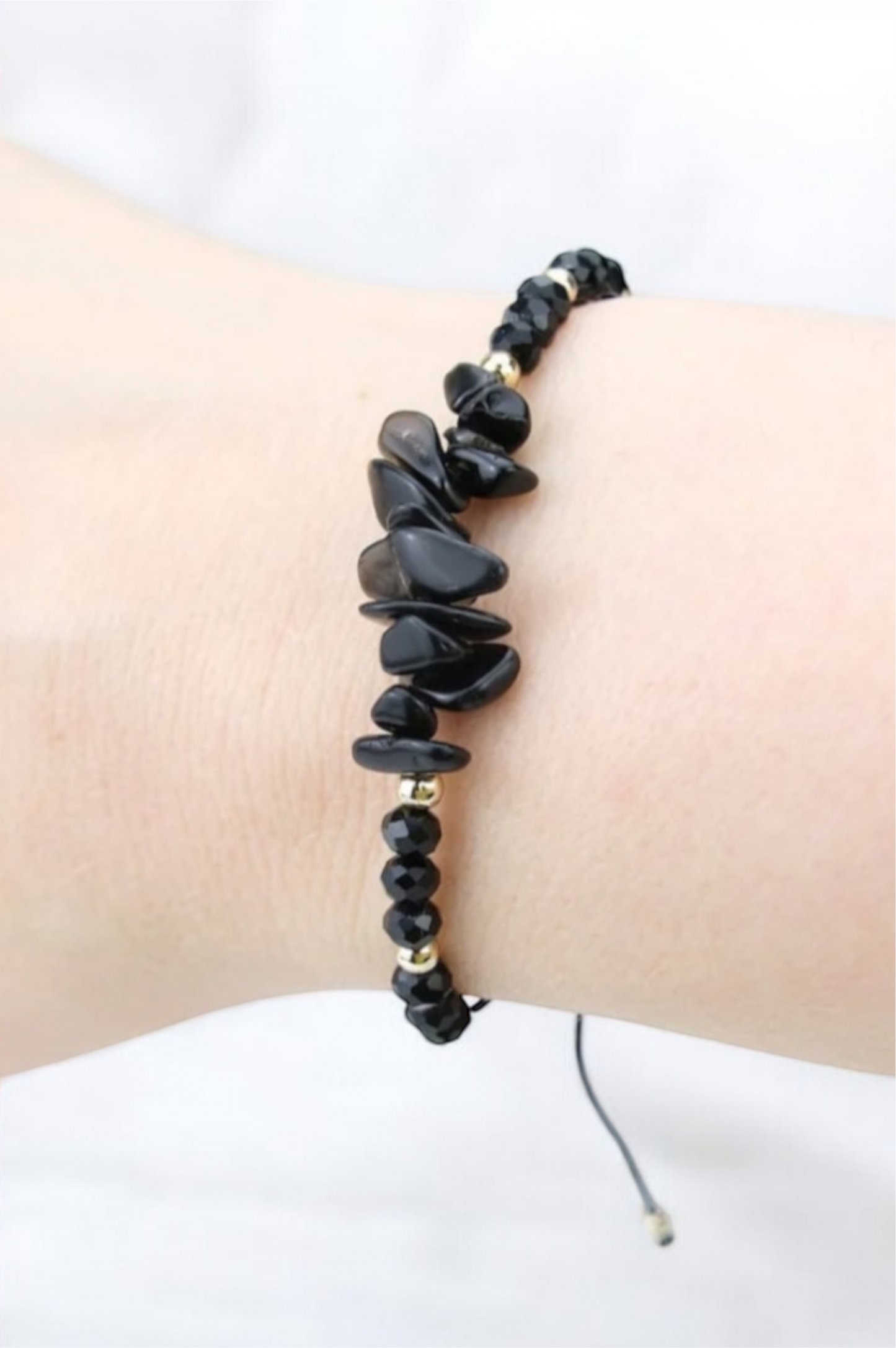 Obsidian Edelstein | Armband