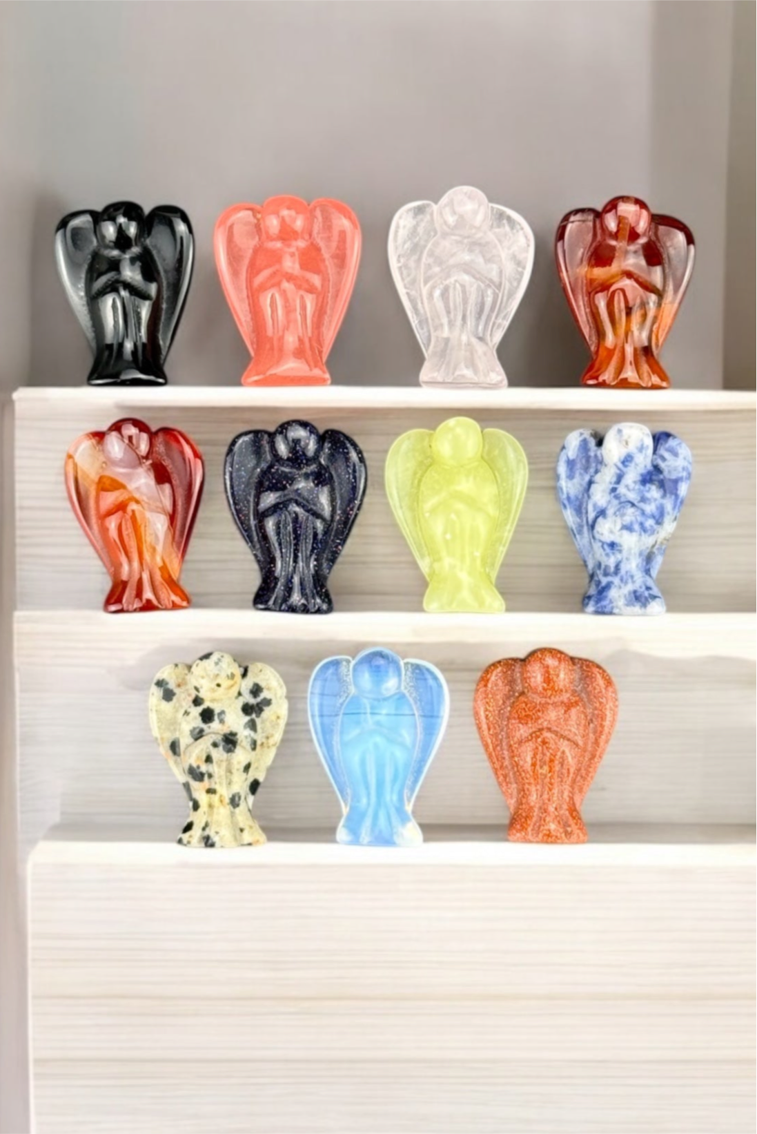 Engel aus Edelstein | Figur