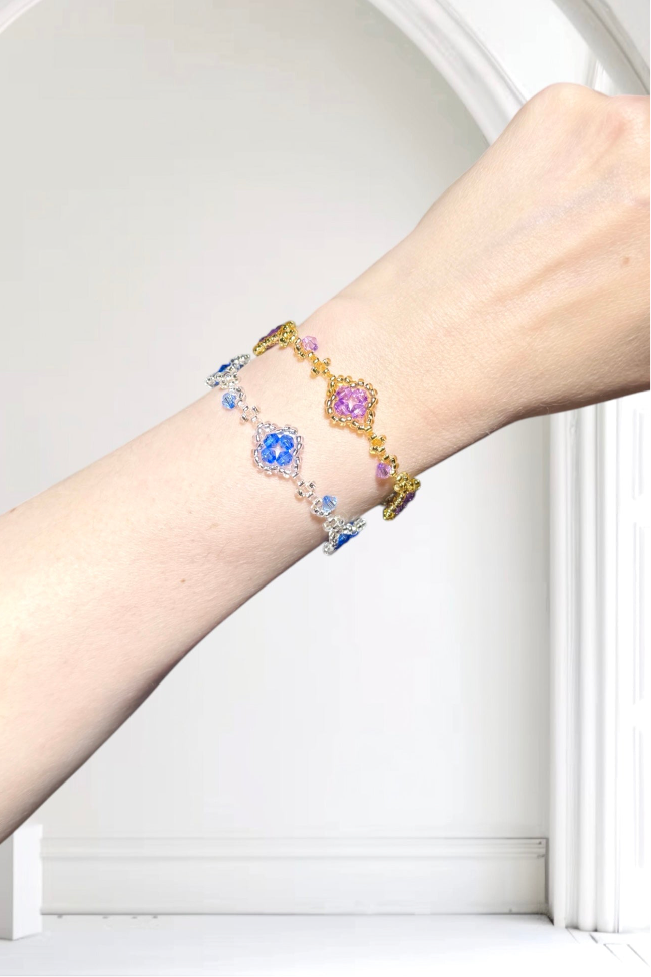 Blume `Klee` | Armband handgefertigt