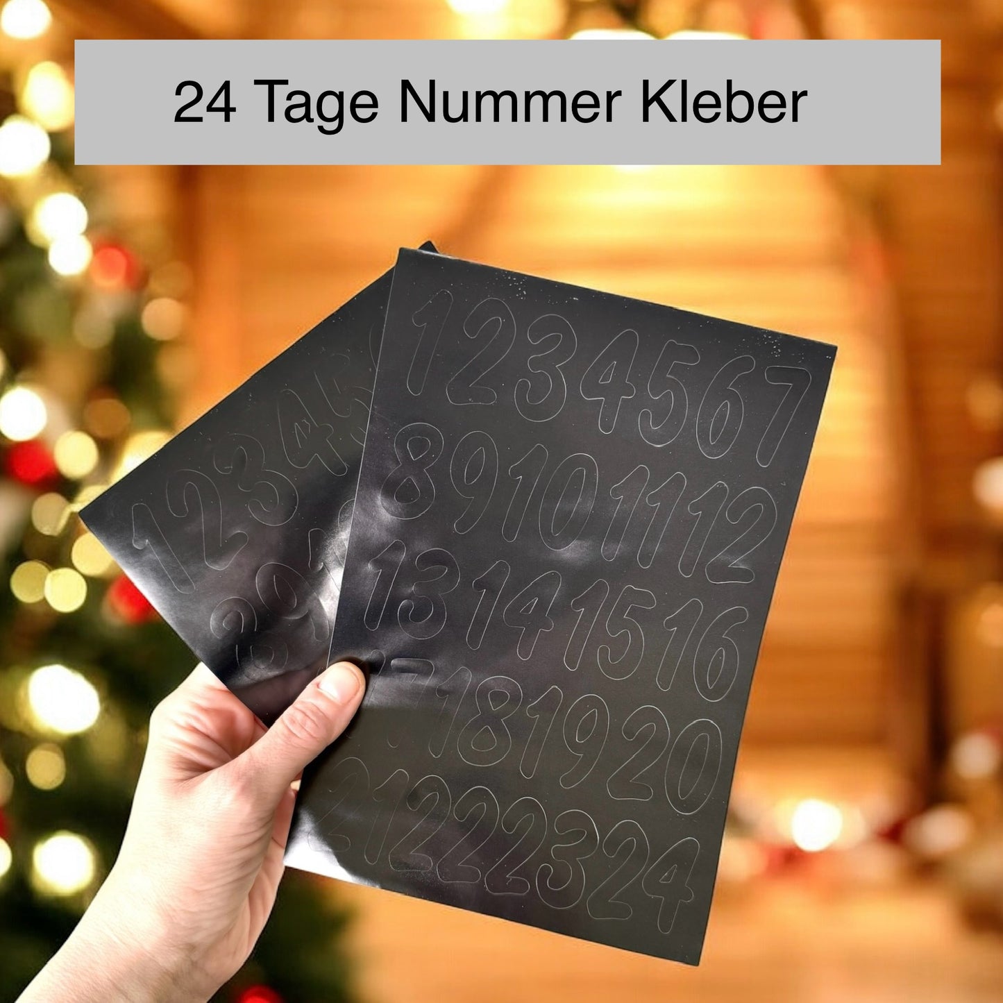 Adventskalender-/Geschenktüten | 24 Stk. Set