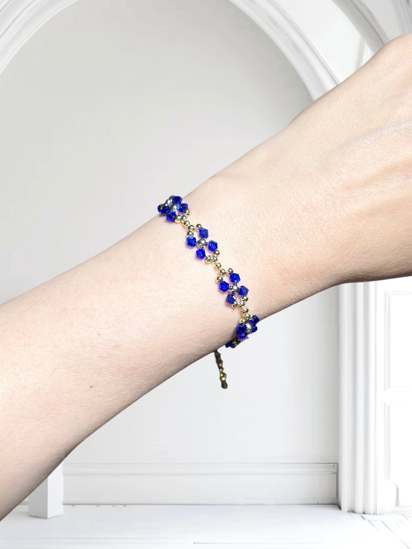 Blume `Retro` | Armband handgefertigt