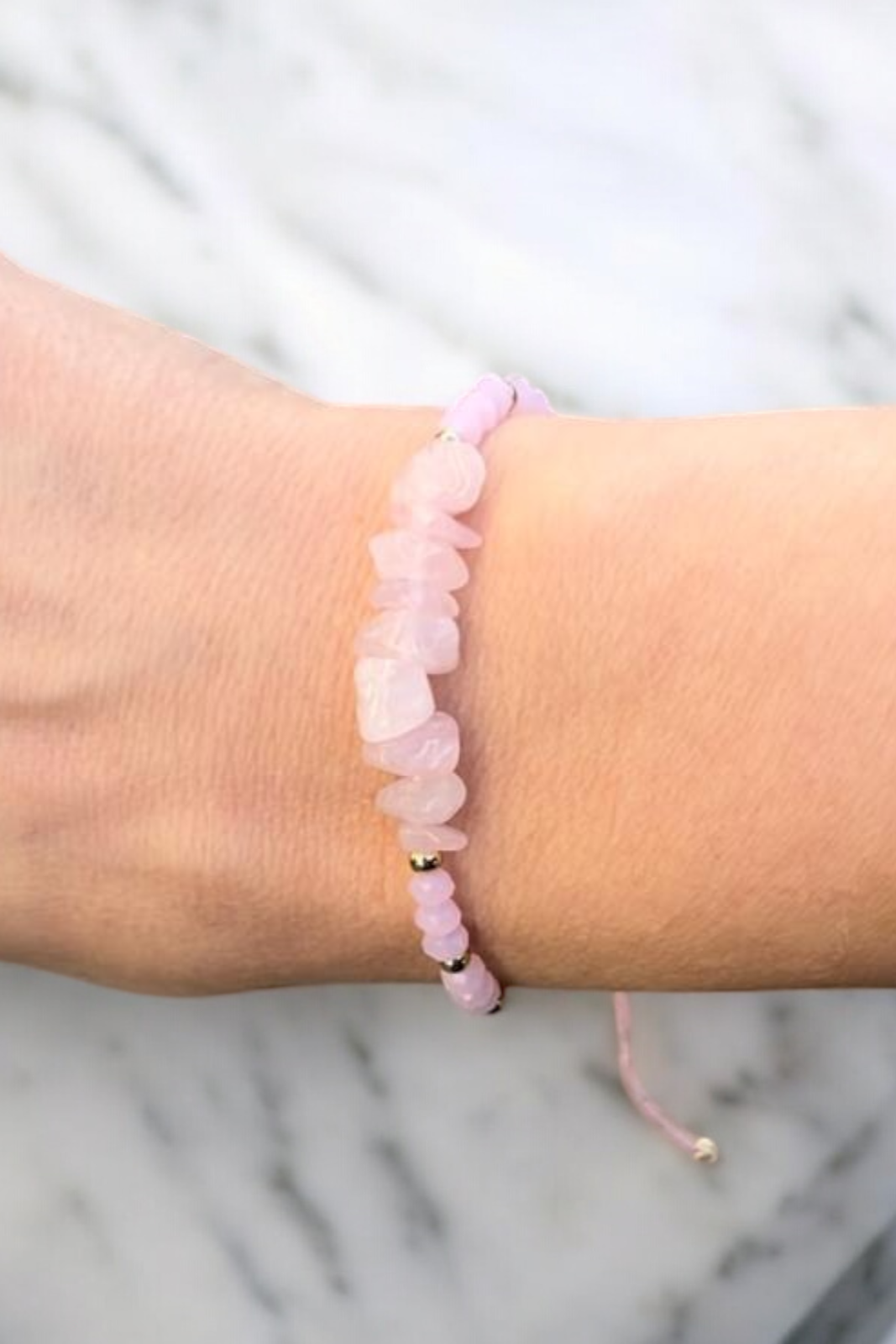 Rosenquarz | Armband