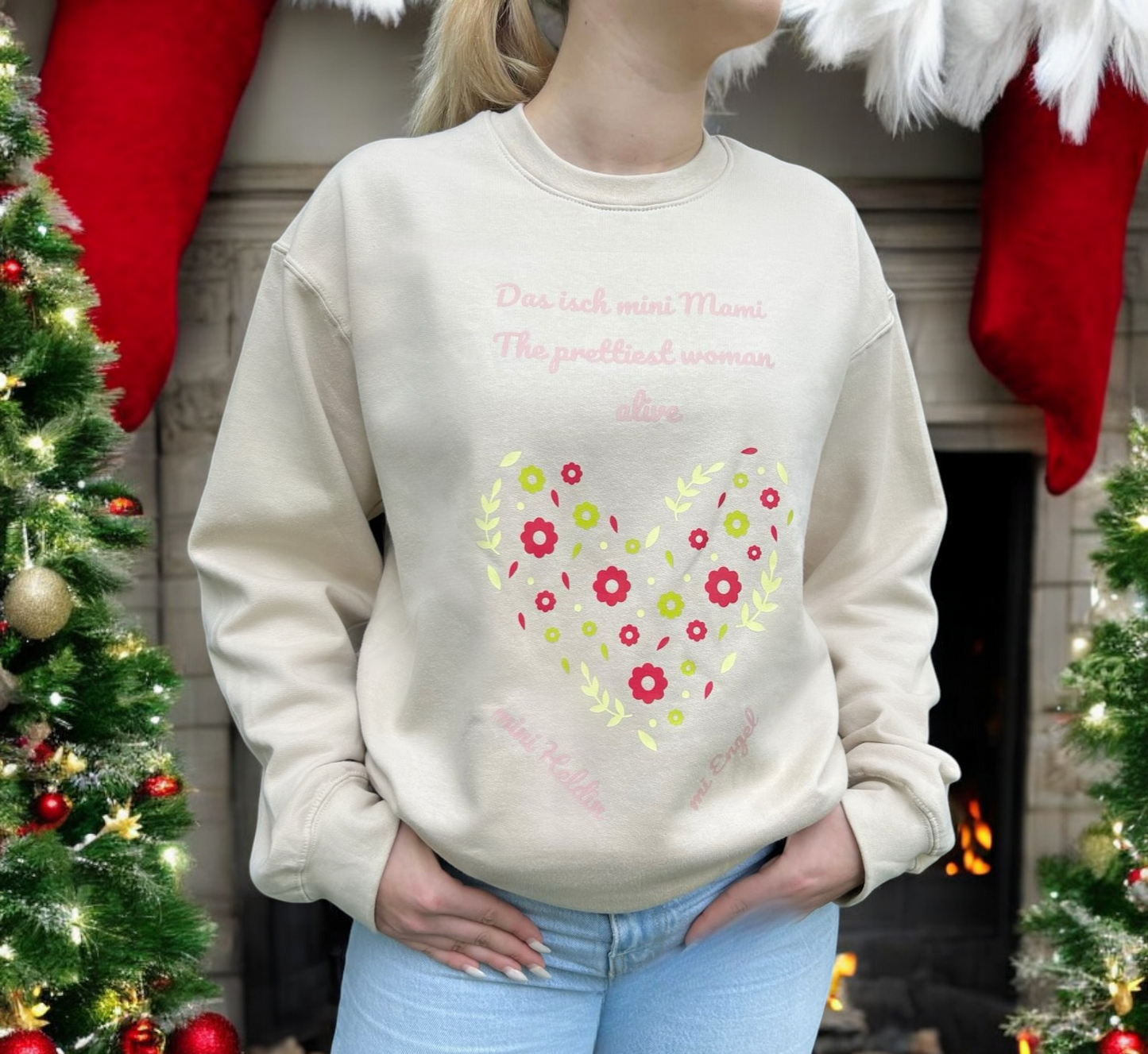 Pullover mit Druck | Thema Mutter