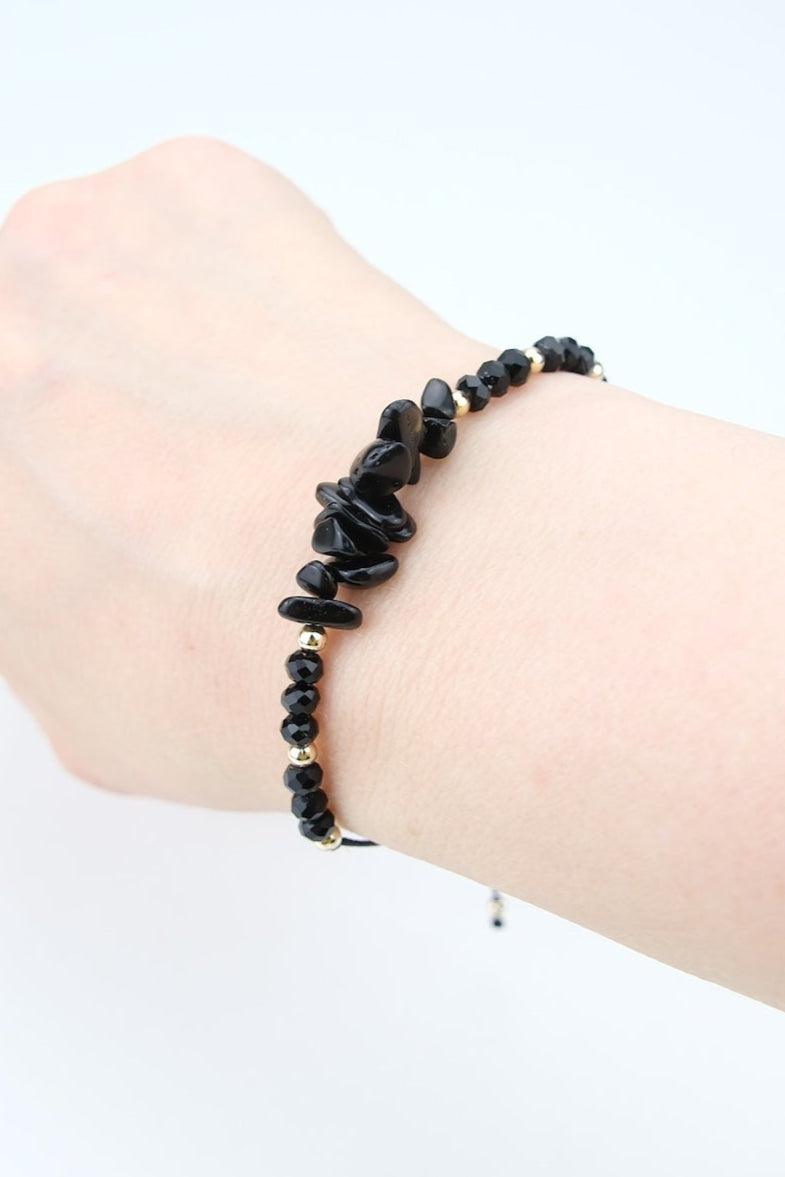 Obsidian Edelstein | Armband