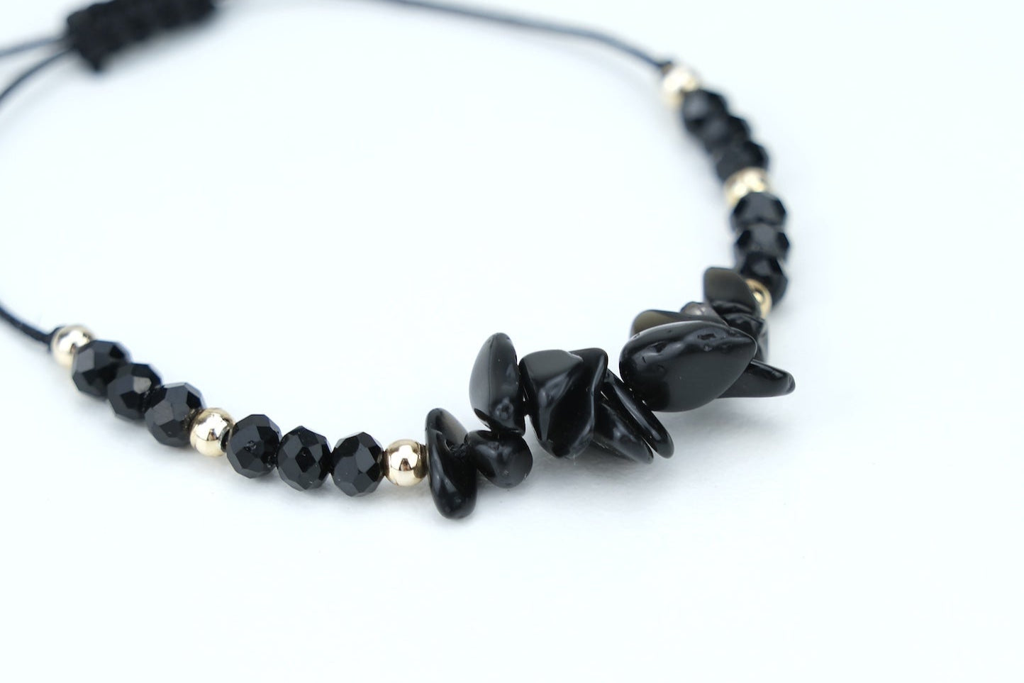 Obsidian Edelstein | Armband