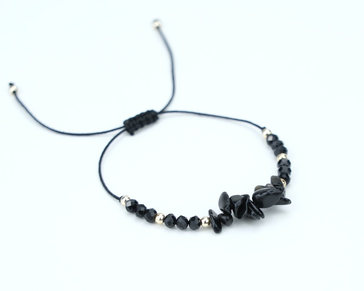 Obsidian Edelstein | Armband
