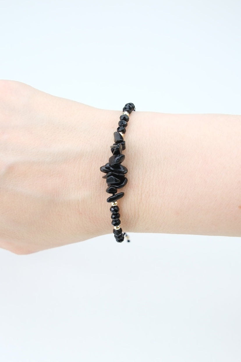 Obsidian Edelstein | Armband
