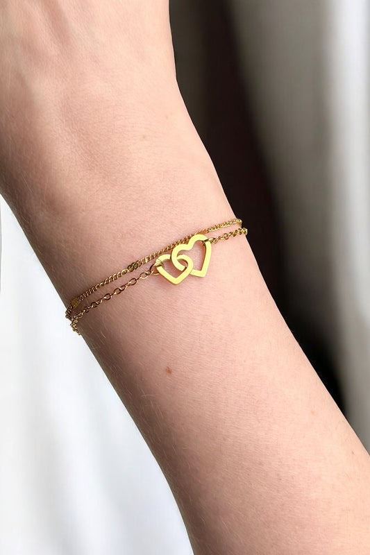 2 Herzen | Armband