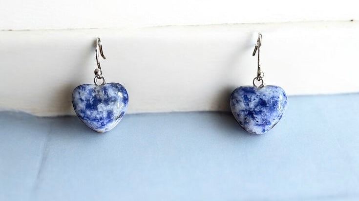 Herzen Edelsteine | Ohrringe