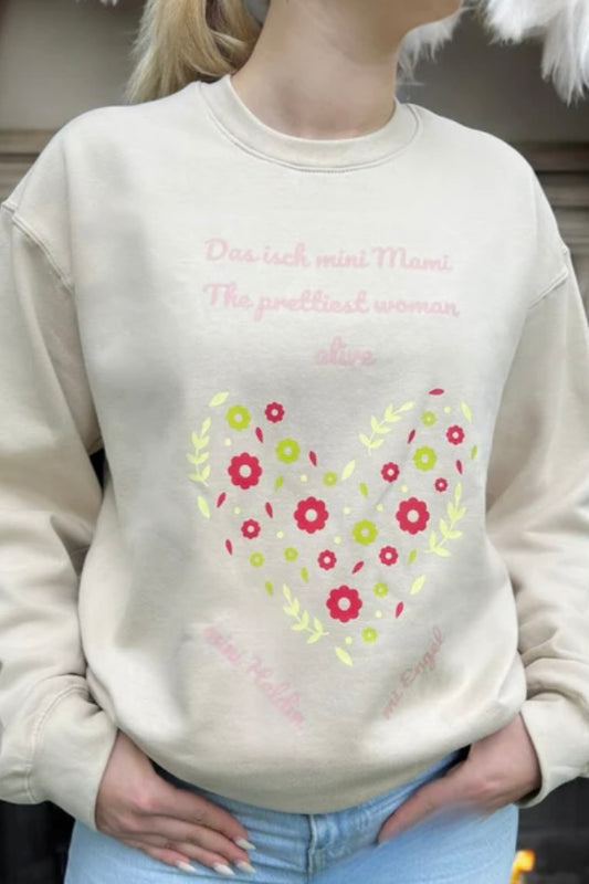 Pullover mit Druck | Thema Mutter