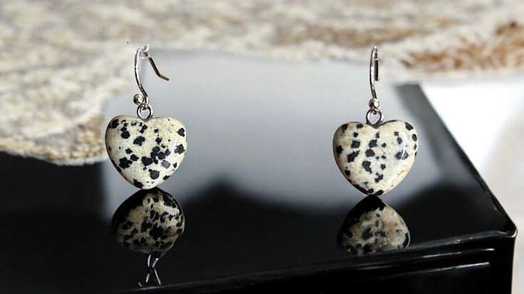 Herzen Edelsteine | Ohrringe