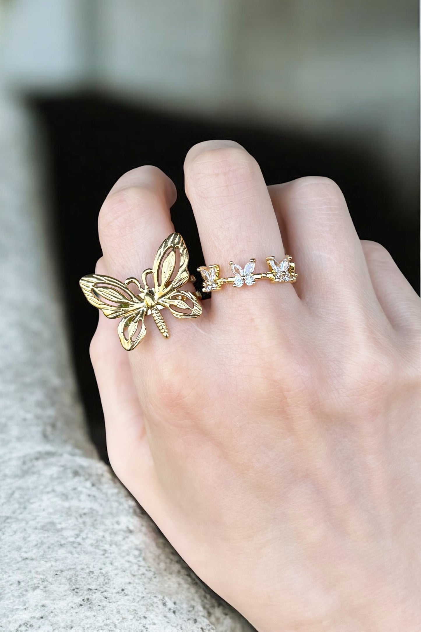 Schmetterling | Ring einstellbar