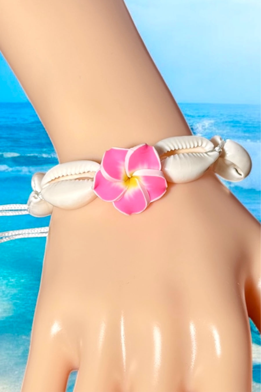 Blume Muschel  | Armband