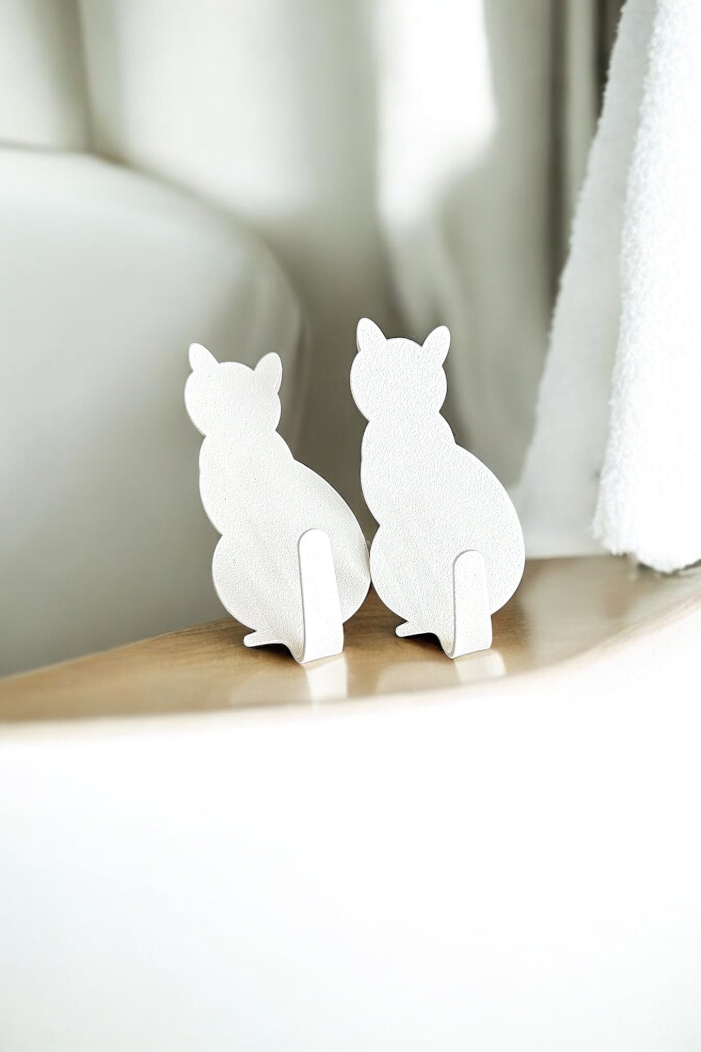 Katze | Selbstklebende Aufhängehaken 1 Stk.