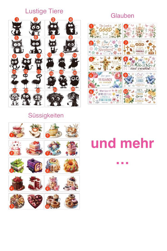 4. SCHRITT | Sticker Wählen