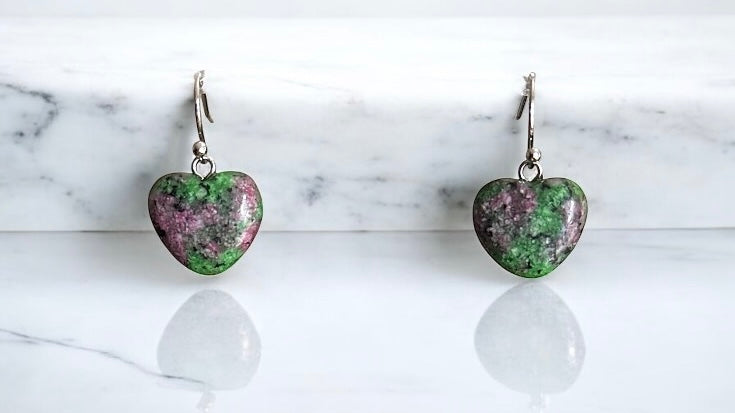 Herzen Edelsteine | Ohrringe