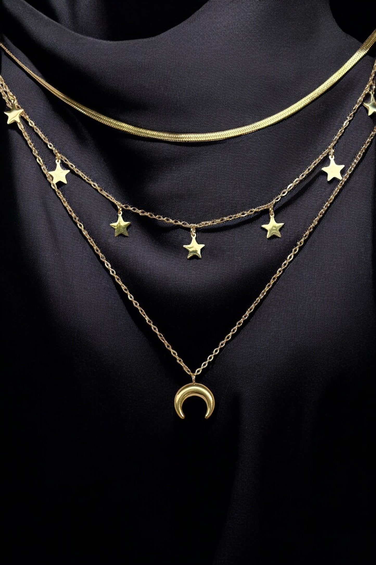 Mond & Sterne | Halskette