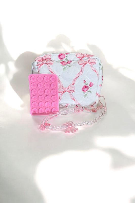 Set | Necesaire, Anhänger, Handy-Saugnäpfe