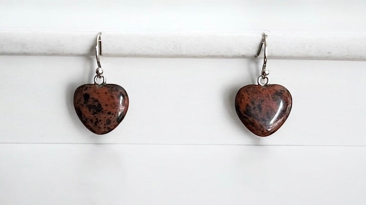 Herzen Edelsteine | Ohrringe