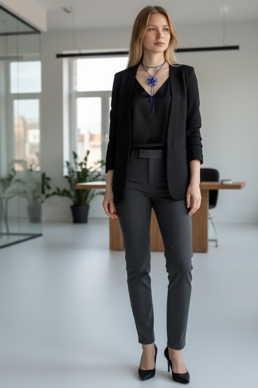 Blume `Wonder` | Halskette handgefertigt