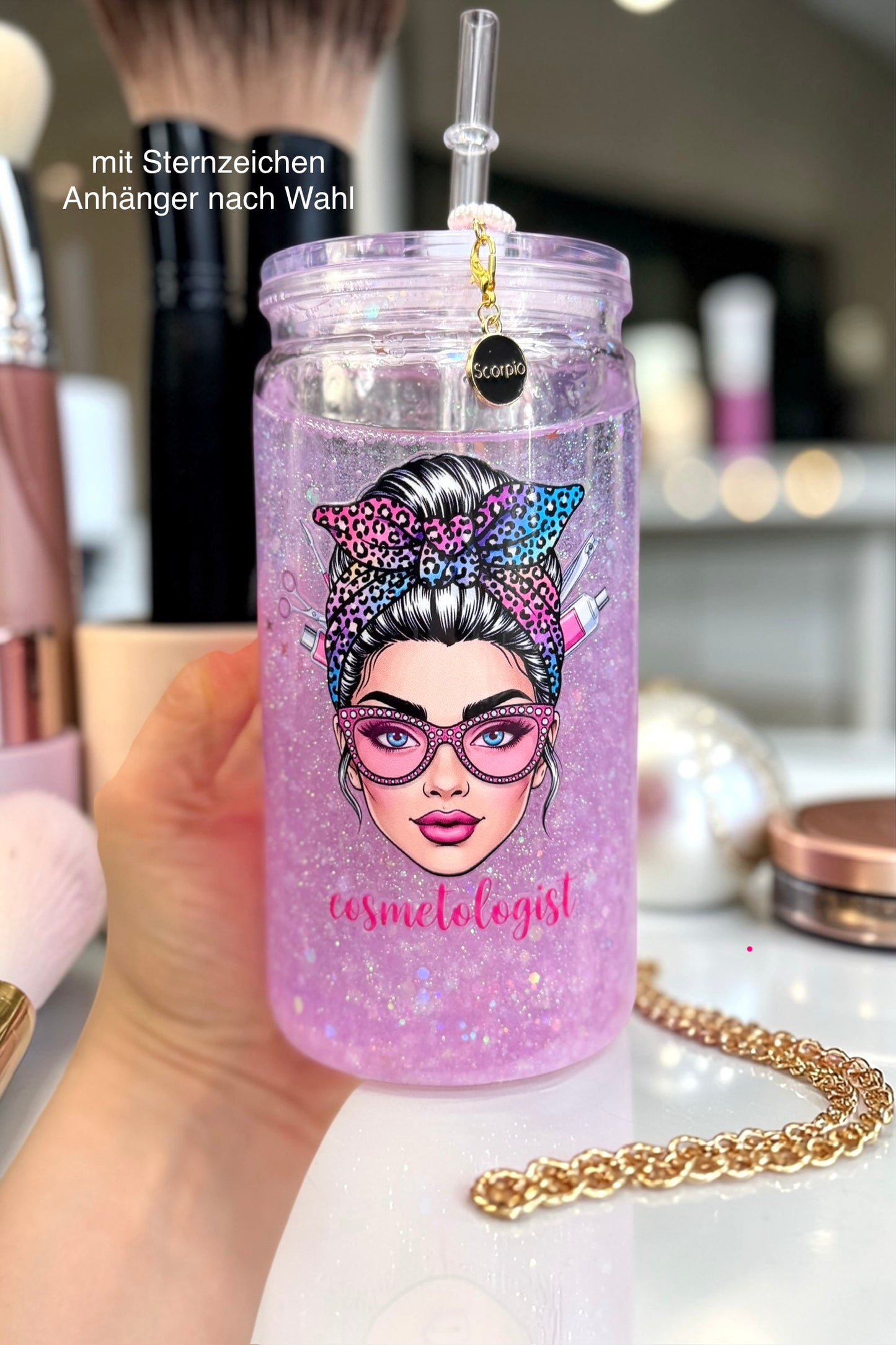 Trinkbecher 16OZ mit vorgegebenen Designs nach Wahl | handgefertigt