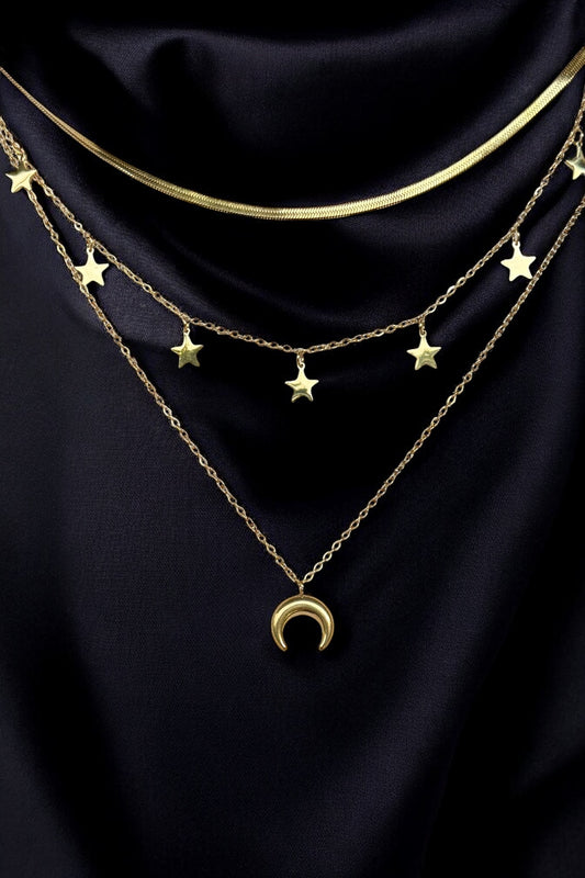 Mond & Sterne | Halskette