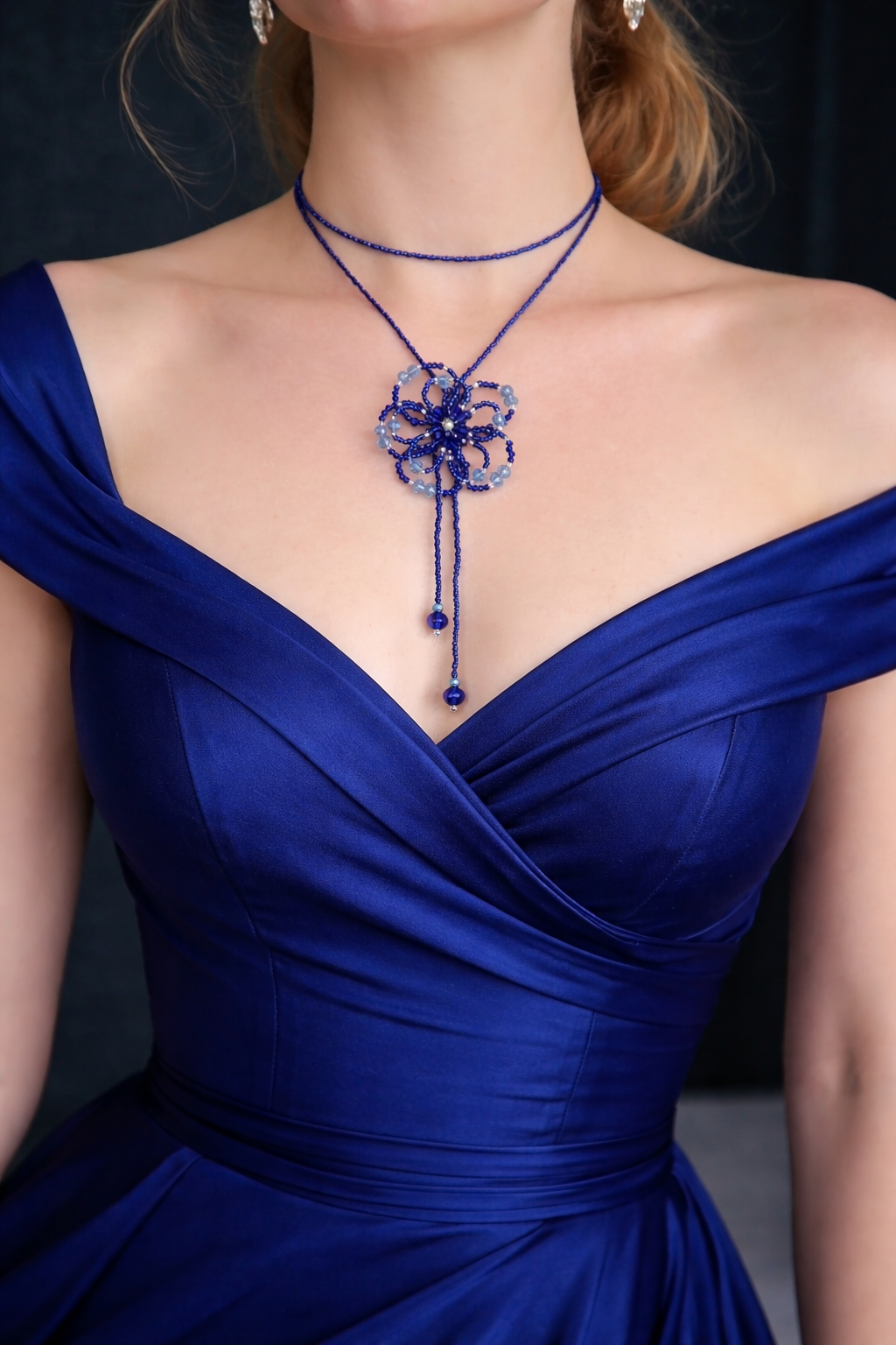 Blume `Wonder` | Halskette handgefertigt