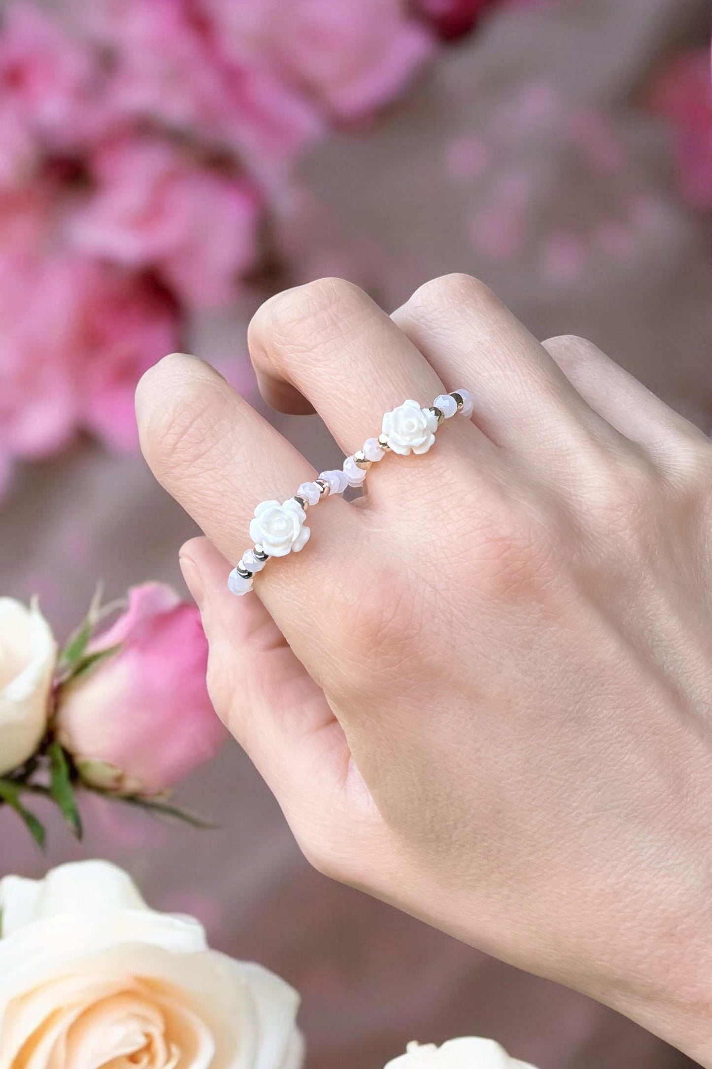 Chic `Rose` | Ring handgefertigt