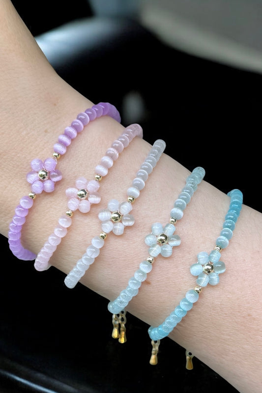 Blume `Glanz` | Armband handgefertigt