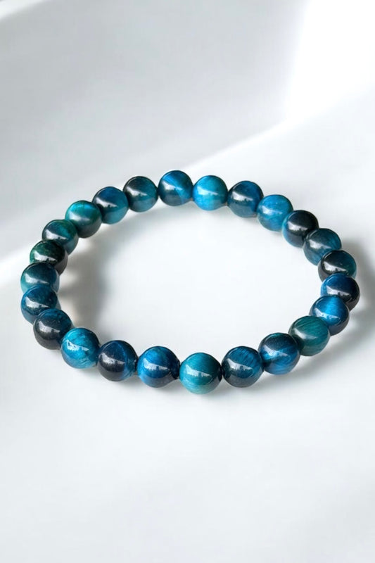 Tigerauge Edelstein | Armband handgefertigt